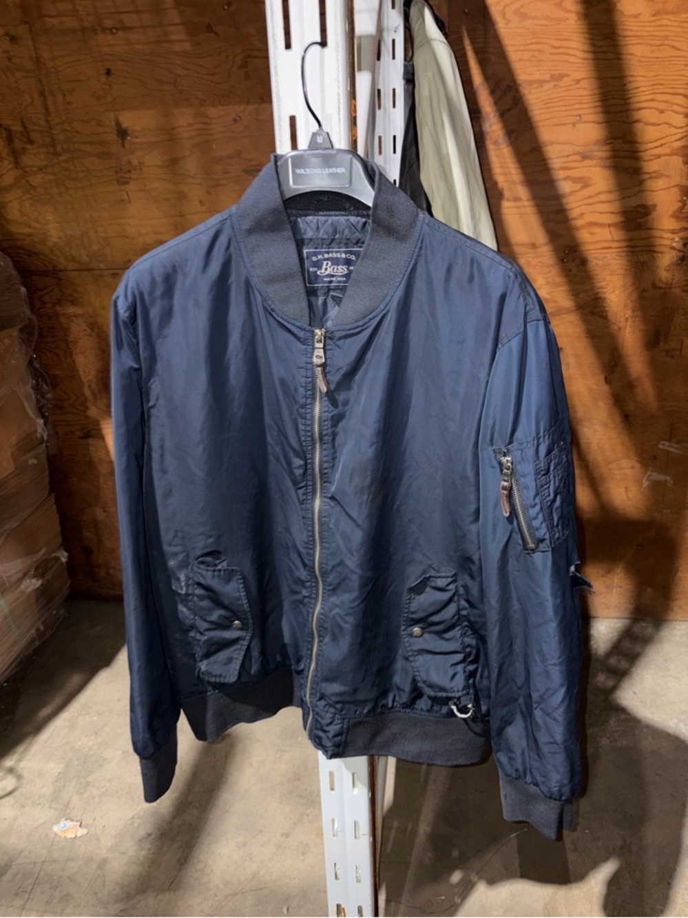 GH Bass Co Bomber Jacket